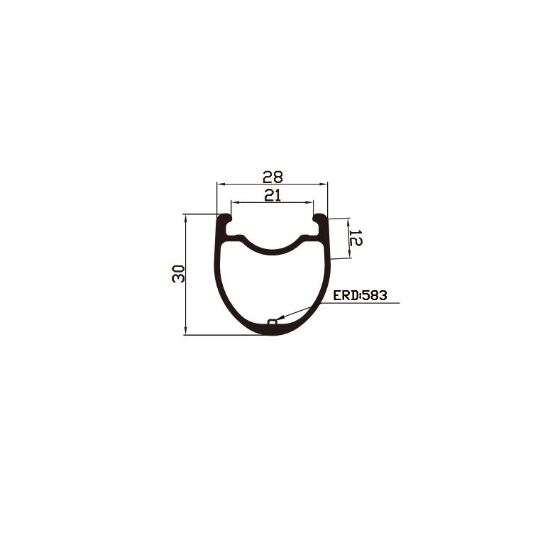700C Carbon Rims